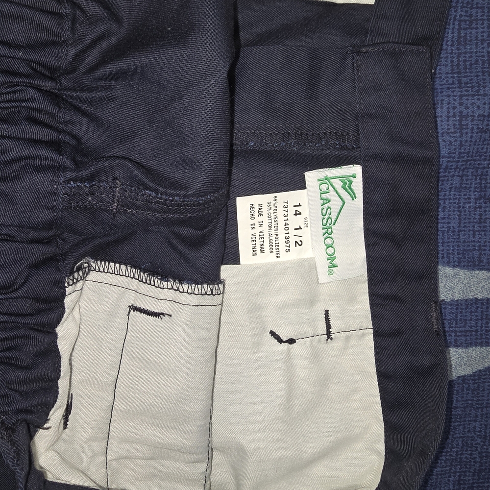 Kids Navy Bottoms